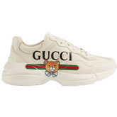 Gucci Rhyton Sneakers / Trainers Beige / Cream / Black / Red / Green
